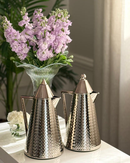 Leanne Flask Set (Hammered) - Thermal Coffee and Tea Flask - Sama Jugs