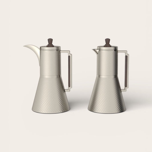 Stainless Steel tea coffee vacuum flask 1L  - Sama Kuwait مطارات للشاي و القهوة 1 لتر  - سما الكويت