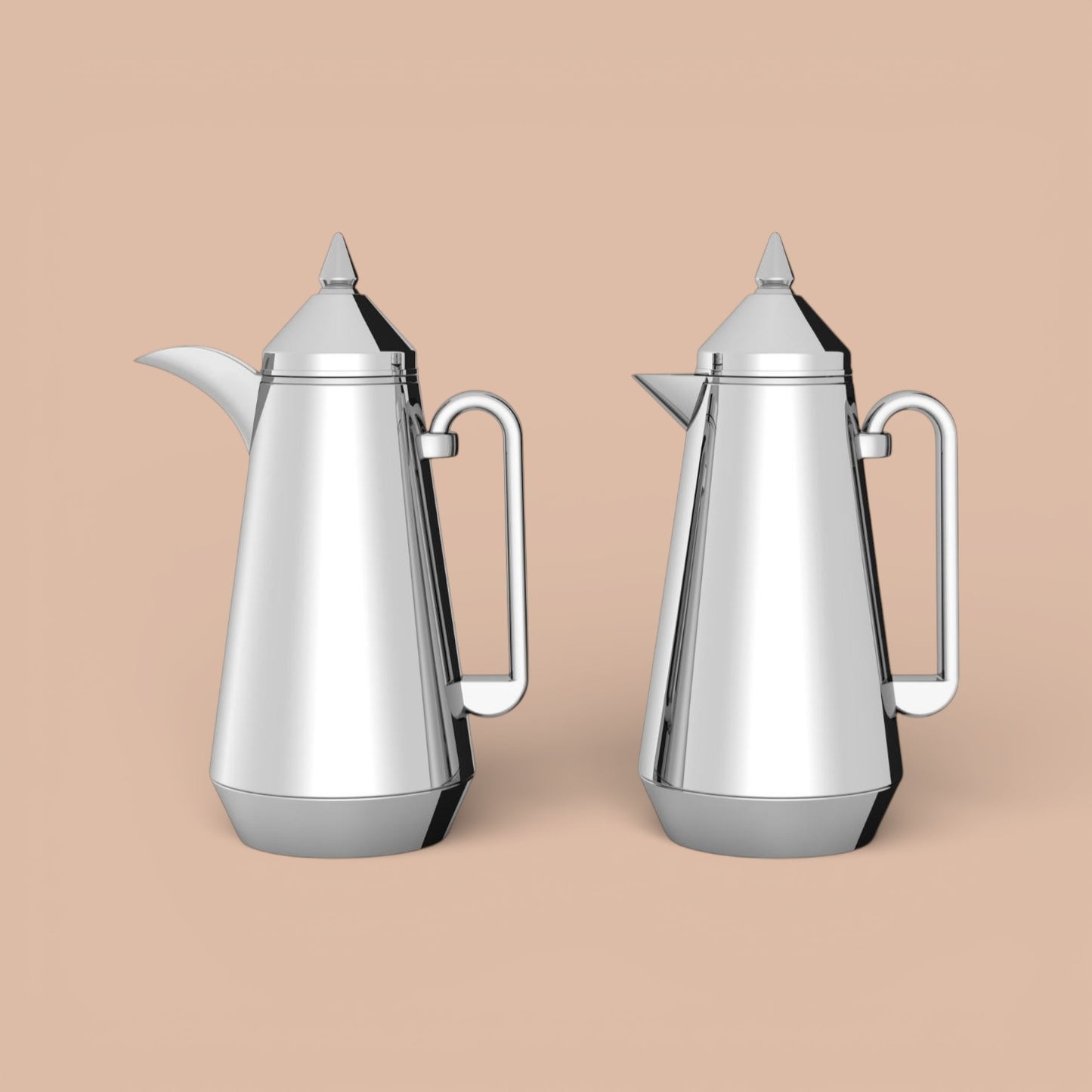 Stainless Steel Tea Coffee vacuum flask 1 L sama jugs  Kuwait طقم مطارات ماشا شاي و قهوة 1 لتر ستانلس ستيل سما الكويت